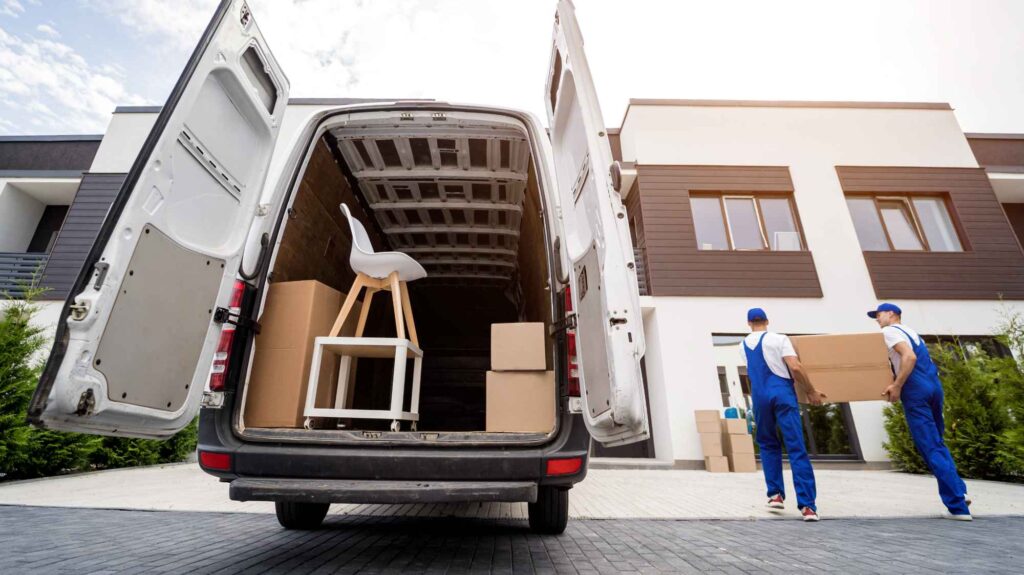 TRANSPORTER ENTLADEN